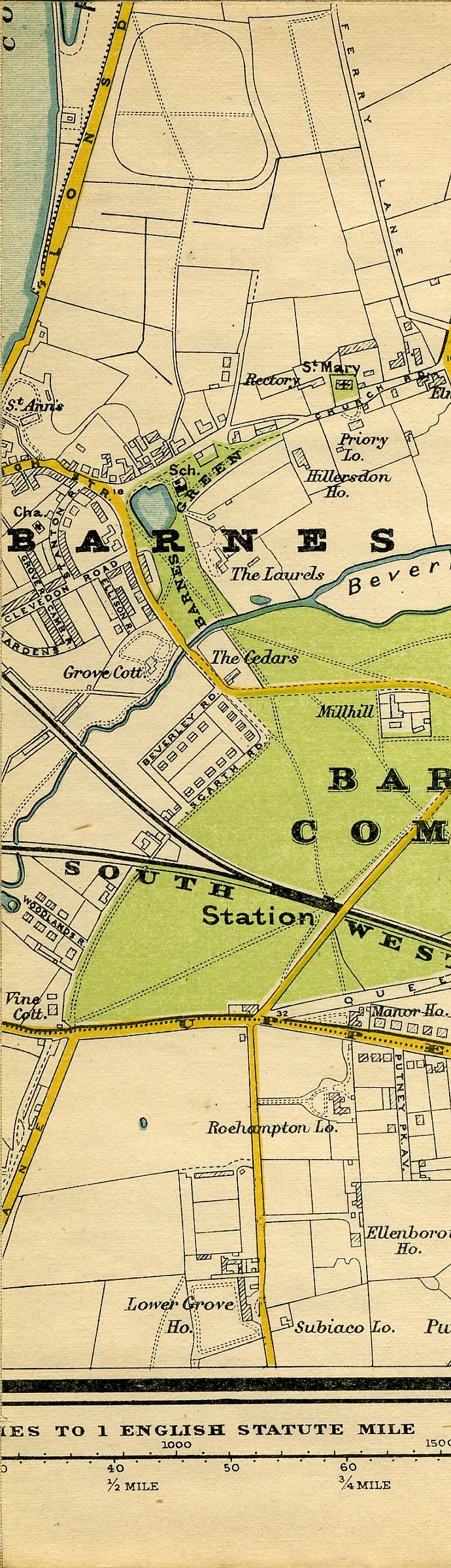 Stanford's Map Of Central London 1897