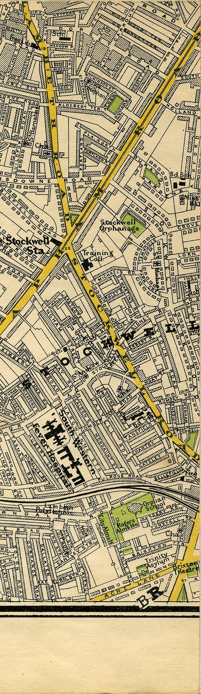 Stanford's Map Of Central London 1897